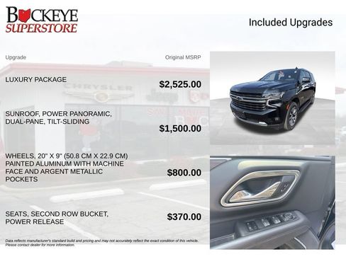 Used 2024 Chevrolet Tahoe LT w/ Luxury Package AWD/4WD image 9