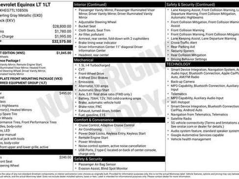 Used 2026 Chevrolet Equinox LT w/ Midnight Edition FWD image 11