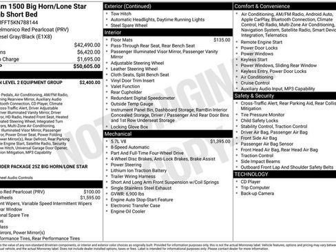 Used 2019 RAM 1500 Big Horn image 27