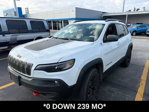 Used 2021 Jeep Cherokee Trailhawk w/ Trailer Tow Group AWD/4WD image 1