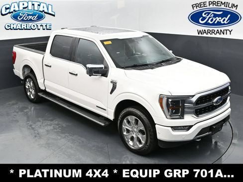 Used 2021 Ford F150 Platinum w/ Equipment Group 701A High AWD/4WD image 30