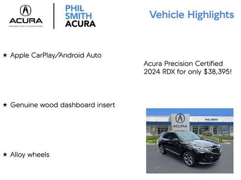 Certified 2024 Acura RDX SH-AWD w/ Advance Package image 9