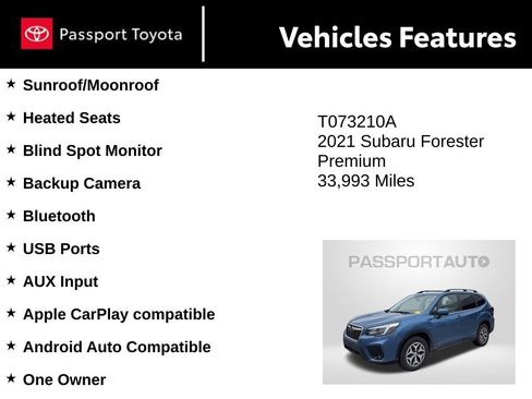 Used 2021 Subaru Forester Premium image 3