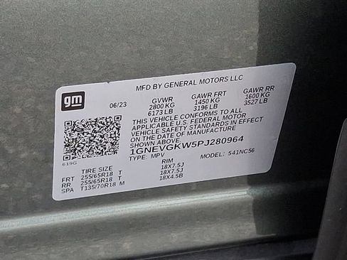 Certified 2023 Chevrolet Traverse LT AWD/4WD image 29