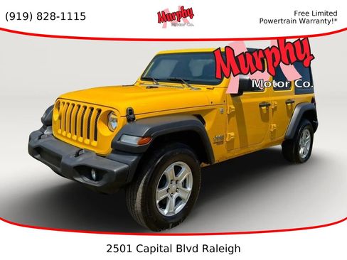 Used 2018 Jeep Wrangler Unlimited Sport S AWD/4WD image 1