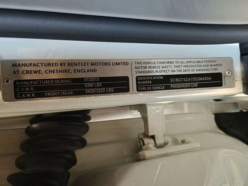 Used 2013 Bentley Continental GT w/ Color Specification Pkg image 37