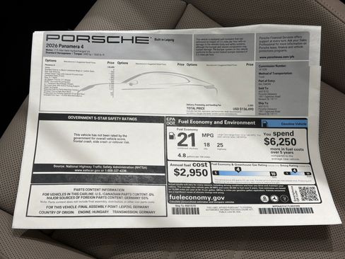 New 2026 Porsche Panamera image 55