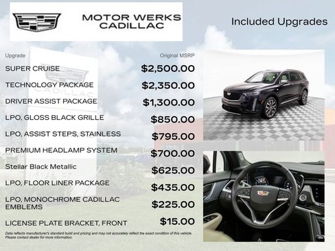 Certified 2024 Cadillac XT6 Sport w/ Technology Package image 4