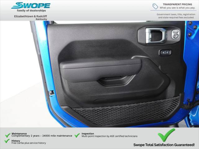 Certified 2024 Jeep Wrangler Unlimited Rubicon w/ Convenience Group AWD/4WD image 13