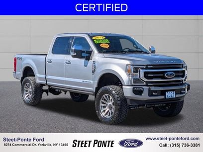 Certified 2021 Ford F350 Platinum w/ Snow Plow Prep Package