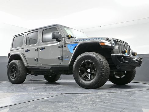 Used 2021 Jeep Wrangler Unlimited Rubicon 4xe w/ Steel Bumper Group image 47