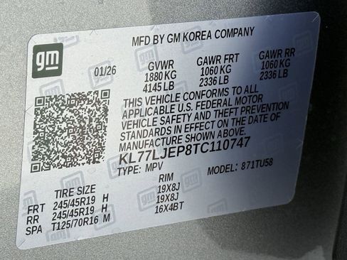 New 2026 Chevrolet Trax RS w/ Sunroof Package FWD image 22