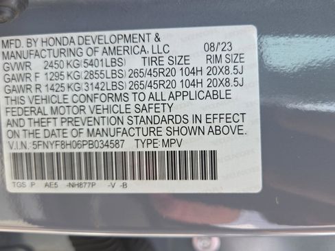Used 2023 Honda Passport Elite image 22