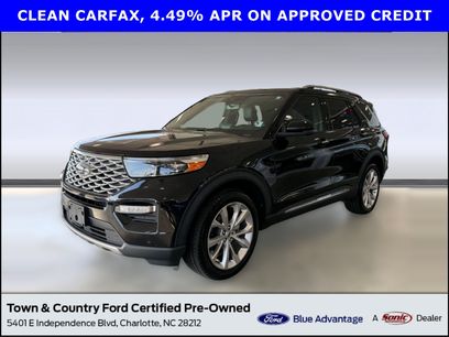 Certified 2022 Ford Explorer Platinum w/ Equipment Group 601A