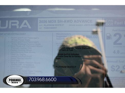 New 2026 Acura MDX SH-AWD w/ Advance Package image 40