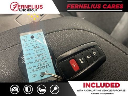 Used 2021 Toyota Camry XSE w/ Cold Weather Package image 47