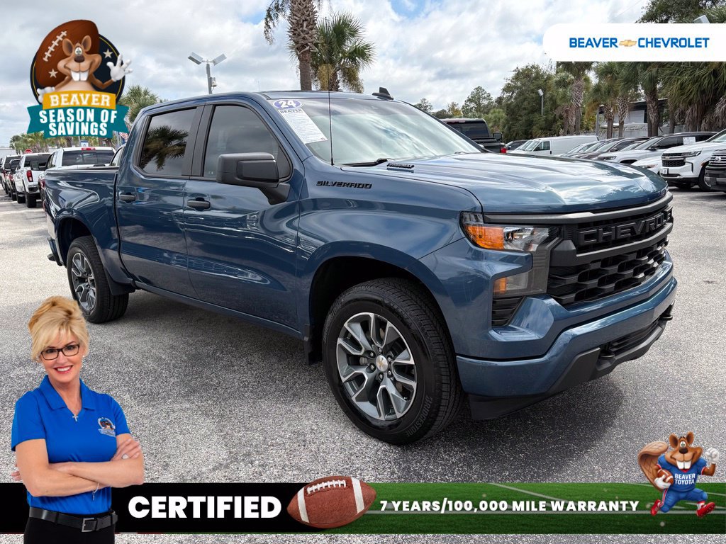 Used 2024 Chevrolet Silverado 1500 Custom RWD image 9