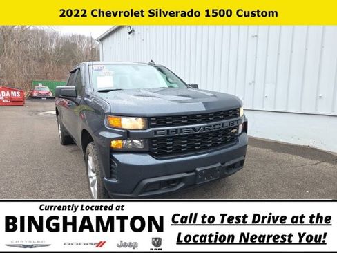 Used 2022 Chevrolet Silverado 1500 Custom image 1