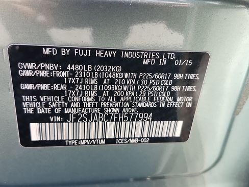 Used 2015 Subaru Forester 2.5i w/ Alloy Wheel Package image 27