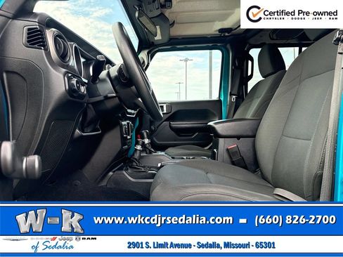 Certified 2020 Jeep Wrangler Unlimited Sport AWD/4WD image 19