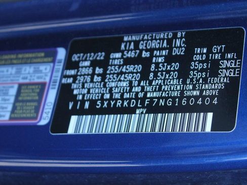 Used 2022 Kia Sorento SX image 17