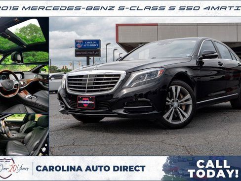 Used 2015 Mercedes-Benz S 550 4MATIC Sedan image 1