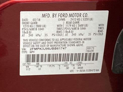 Used 2018 Ford Edge SEL w/ Equipment Group 201A image 25