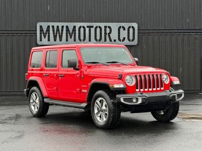 Used 2021 Jeep Wrangler Unlimited Sahara w/ Uconnect 4C Nav & Sound Group