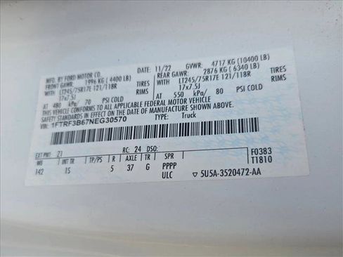 Used 2022 Ford F350 XL w/ Power Equipment Group image 21