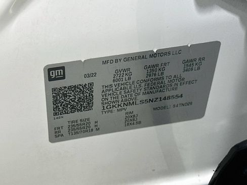 Certified 2022 GMC Acadia SLT w/ Elevation Edition FWD image 32