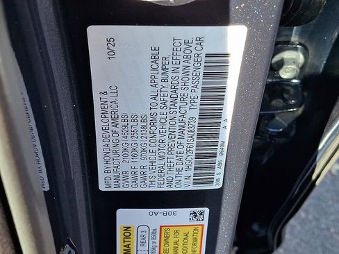 New 2025 Honda Accord EX-L image 10