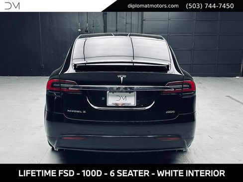 Used 2019 Tesla Model X 75D AWD/4WD image 6