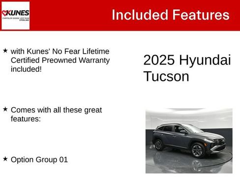 Used 2025 Hyundai Tucson SEL AWD/4WD image 4