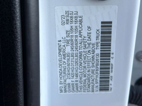 Certified 2023 Honda Ridgeline Black Edition image 27