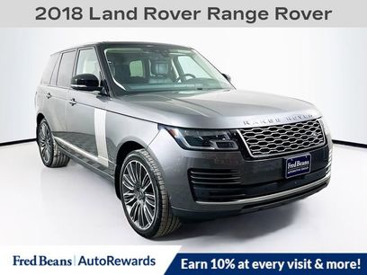 Used 2018 Land Rover Range Rover HSE