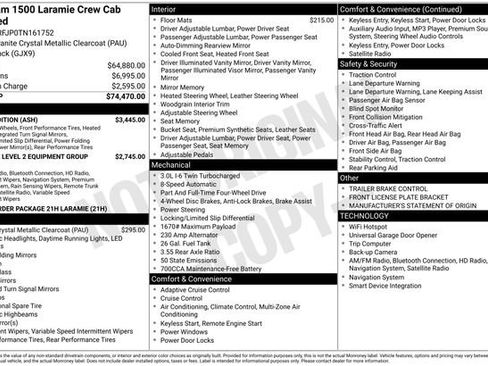New 2026 RAM 1500 Laramie w/ Night Edition AWD/4WD image 19
