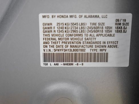 Used 2020 Honda Pilot LX image 65