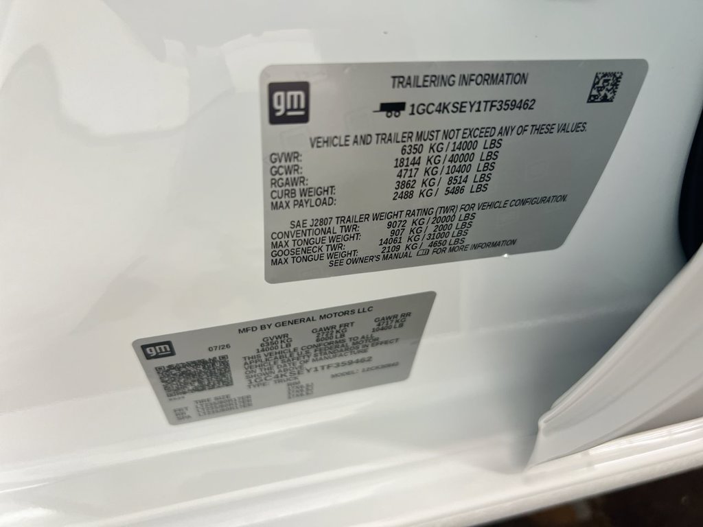 New 2026 Chevrolet Silverado 3500 W/T AWD/4WD image 21