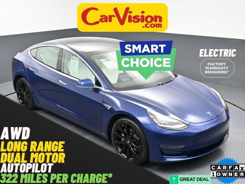 Used 2020 Tesla Model 3 Long Range image 1