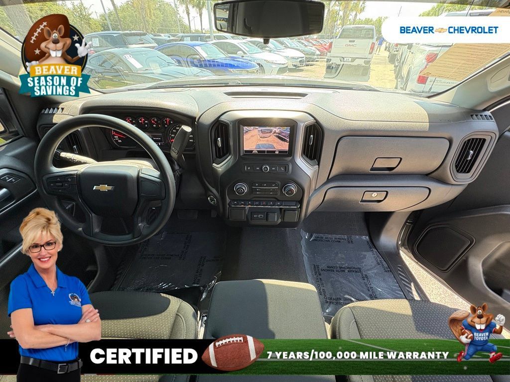 Used 2025 Chevrolet Silverado 1500 W/T w/ WT Safety Package RWD image 22