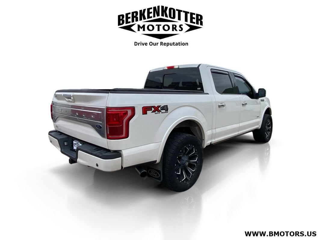 Used 2015 Ford F150 Platinum w/ Equipment Group 701A Luxury AWD/4WD image 3