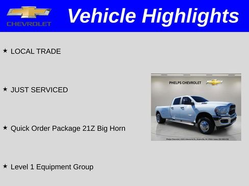 Used 2024 RAM 3500 Big Horn AWD/4WD image 2
