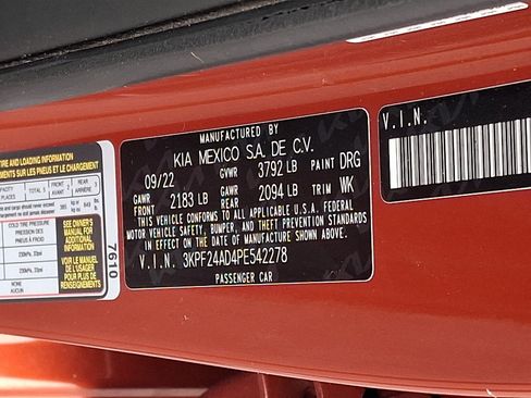 Used 2023 Kia Forte LXS FWD image 27
