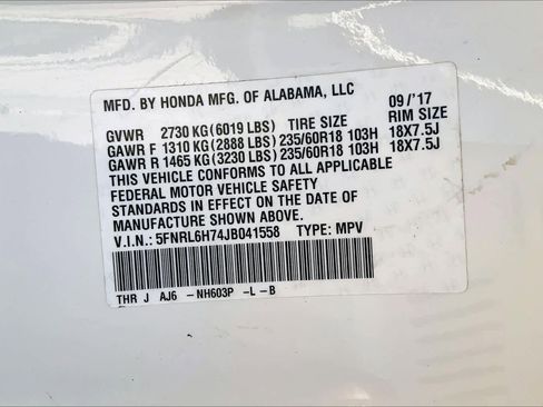 Used 2018 Honda Odyssey EX-L image 31