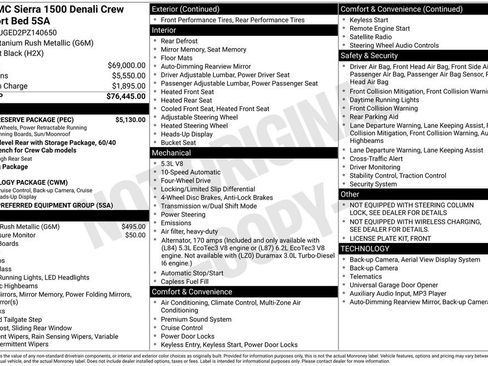 Used 2023 GMC Sierra 1500 Denali w/ Denali Reserve Package AWD/4WD image 22