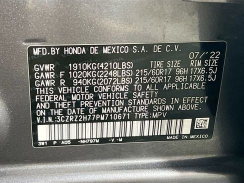 Used 2023 Honda HR-V EX-L image 30