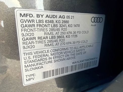 Used 2021 Audi Q7 3.0T Premium Plus w/ Premium Plus Package AWD/4WD image 44