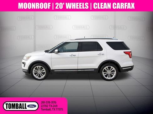 Used 2019 Ford Explorer Limited w/ Ford Safe & Smart Package FWD image 4
