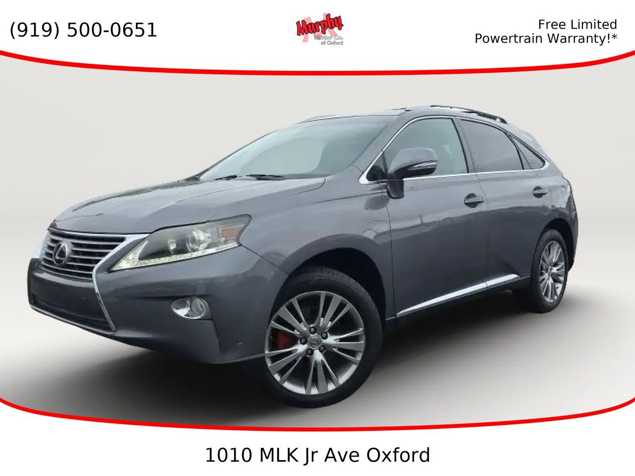 Used 2014 Lexus RX 350 FWD w/ Navigation Package image 1