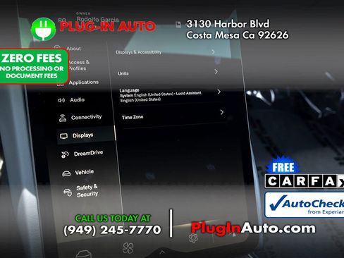 Used 2024 Lucid Air Pure RWD image 33